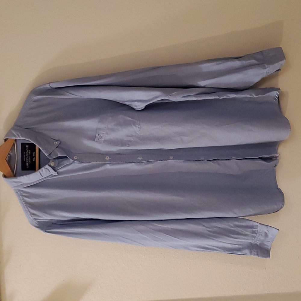FREE SHIPPING - Men's American Eagle Outfitters L/S button down shirt - size XXL